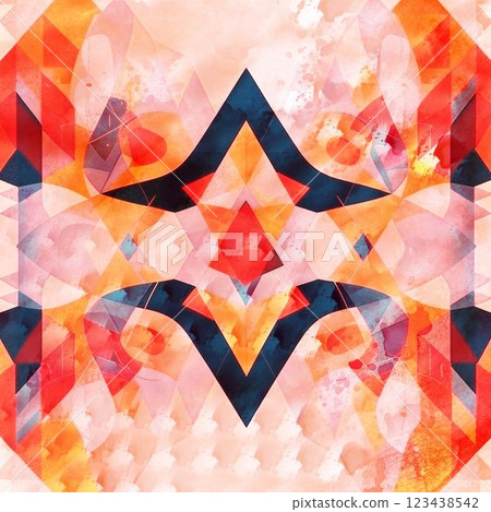 watercolor texture with abstract shapes watercolor texture with abstract shapes 123438542