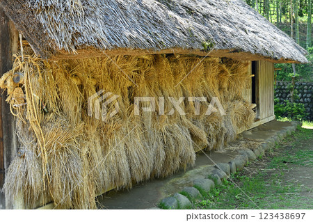 Scenery with a roof Scenery with a roof 123438697