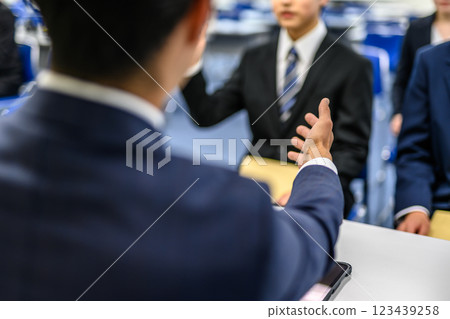 Business image cut of multiple people 123439258