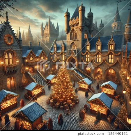 Christmas illustration 123440131