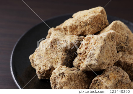 Okinawa brown sugar Okinawa brown sugar 123440290