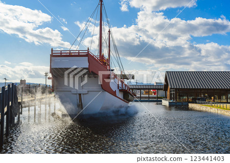 平城宮遺址歷史公園：日本使臣船復原 123441403