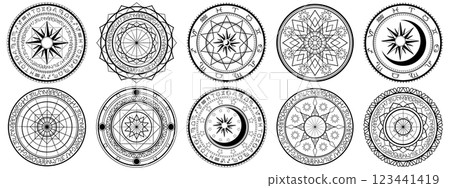 10 個魔法陣：超凡脫俗的手寫字符 123441419