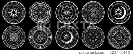 10 個魔法陣：超凡脫俗的手寫字符 123441420