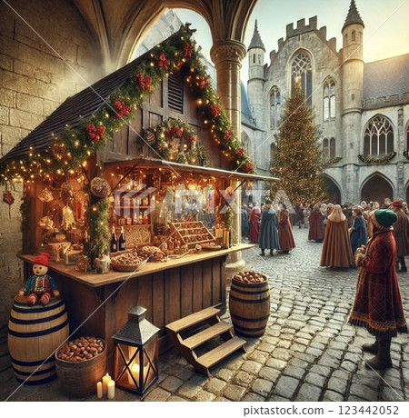 Christmas illustration 123442052
