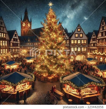 Christmas illustration 123442056