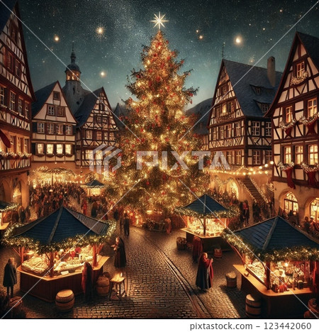 Christmas illustration 123442060