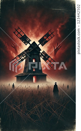 Horror illustration 123442502