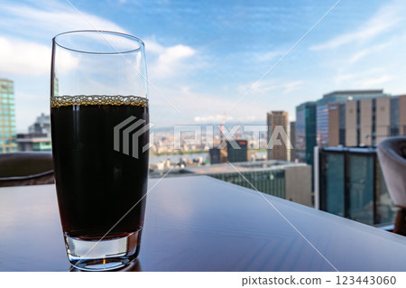 Umekita seen from the restaurant at Osaka Station Hotel in JP Tower Osaka (KITTE Osaka) 123443060