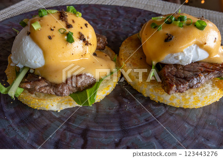 北海道東山新雪谷村麗思卡爾頓酒店珍藏早餐和牛班尼迪克蛋 北海道東山新雪谷村麗思卡爾頓酒店珍藏早餐和牛班尼迪克蛋 123443276