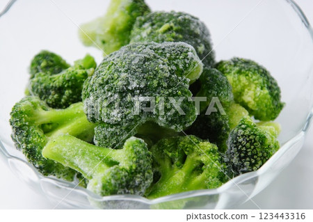 Frozen broccoli Frozen broccoli 123443316