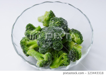 Frozen broccoli Frozen broccoli 123443318