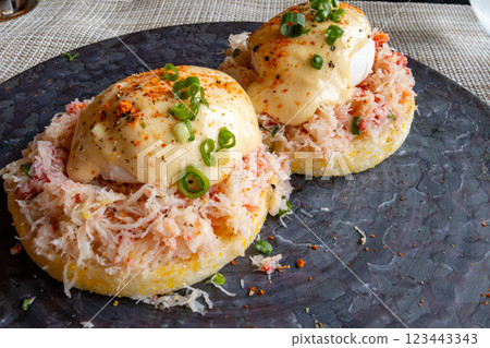 北海道東山二世谷村麗思卡爾頓隱世精品度假酒店早餐：雪蟹班尼迪克蛋 123443343