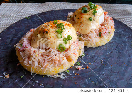 北海道東山二世谷村麗思卡爾頓隱世精品度假酒店早餐：雪蟹班尼迪克蛋 123443344