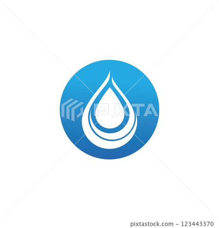 water drop Logo Template vector water drop Logo Template vector 123443370