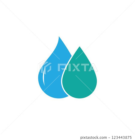 water drop Logo Template vector water drop Logo Template vector 123443875