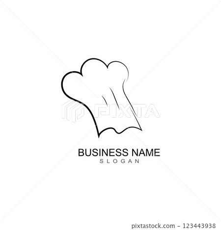 hat chef logo template vector hat chef logo template vector 123443938