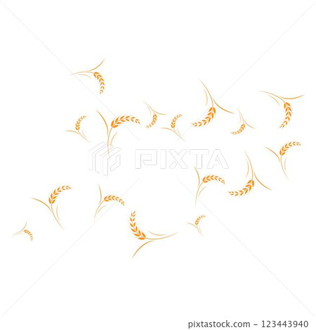 wheat Logo Template vector wheat Logo Template vector 123443940