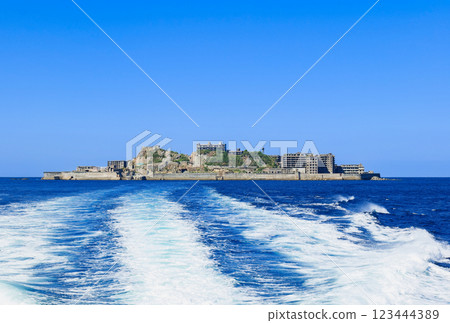 Nagasaki warship island Nagasaki warship island 123444389