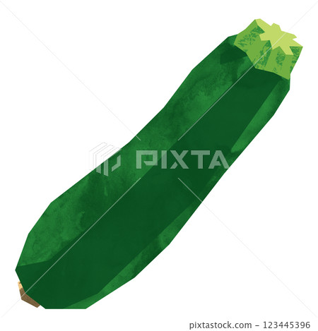 Cutout style zucchini 123445396