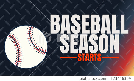 Opening Day Excitement, The Start of Baseball Season 123446309