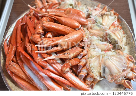 Korean seafood. red snow crab Korean seafood. red snow crab 123446776