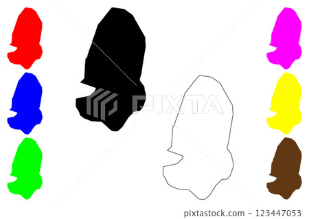 San Cristobal city (Dominican Republic, Hispaniola) map vector illustration, scribble sketch San Cristobal map San Cristobal city (Dominican Republic, Hispaniola) map vector illustration, scribble sketch San Cristobal map 123447053