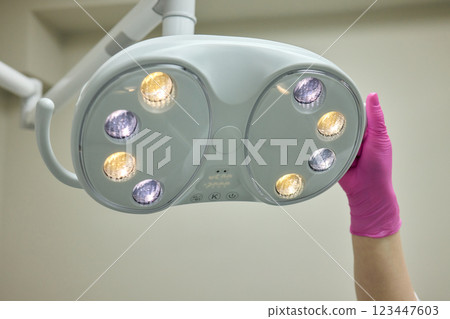 Introducing an Advanced Dental Lighting System designed specifically for Precision Procedures Introducing an Advanced Dental Lighting System designed specifically for Precision Procedures 123447603