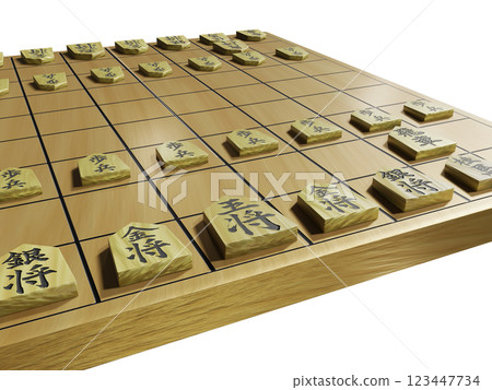 將棋(3DCG)透明素材 將棋(3DCG)透明素材 123447734