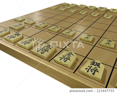 Shogi (3DCG) transparent material 123447735