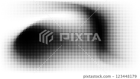 faded gradient halftone dots background. Vector illustration faded gradient halftone dots background. Vector illustration 123448179