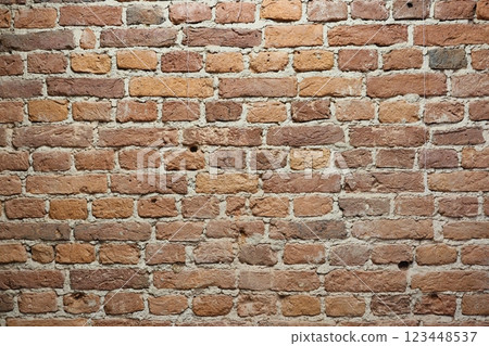 Explore the timeless beauty of a rustic brick wall texture perfect for your creative projects 123448537