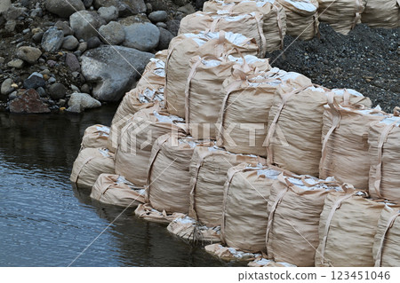 災害影像（水災、暴雨災害、復原重建、堤防建設） 123451046