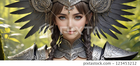 girl wearing a big helmet girl wearing 123453212