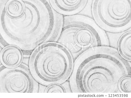 Monochrome grey circles and rings tech geometric grunge background Monochrome grey circles and rings tech geometric grunge background 123453598