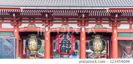 淺草寶藏門和淺草寺的「東京」景觀 123454006