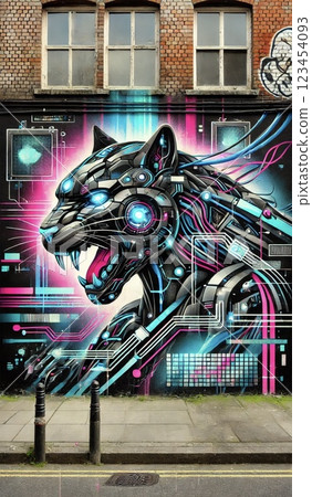 Street Art Illustration 123454093