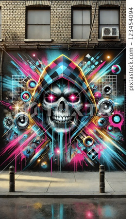 Street Art Illustration 123454094