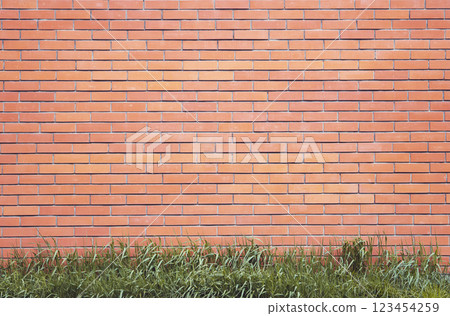 old red brick wall. old red brick wall texture makes it a popular choice for architectural and decorative purposes. 123454259