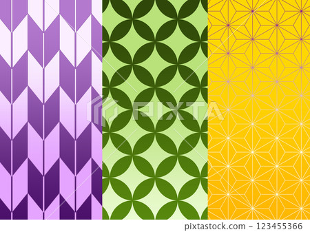 Japanese pattern mix 123455366
