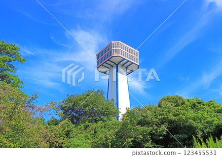 View of Tojinbo Tower, Sakai City, Fukui Prefecture View of Tojinbo Tower, Sakai City, Fukui Prefecture 123455531