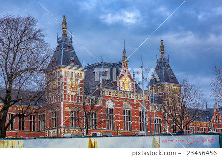 Amsterdam Central Station 123456456