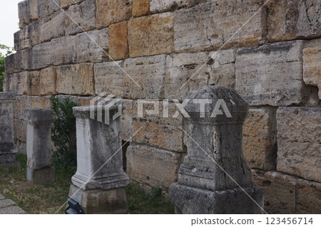Türkiye, Pamukkale, Hierapolis ruins 123456714