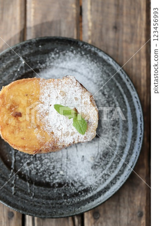 French toast with honey 123456993