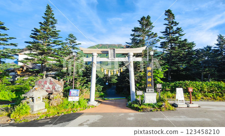 夏季攀登禦嶽山:田之原登山口(大瀧登山口) 夏季攀登禦嶽山:田之原登山口(大瀧登山口) 123458210