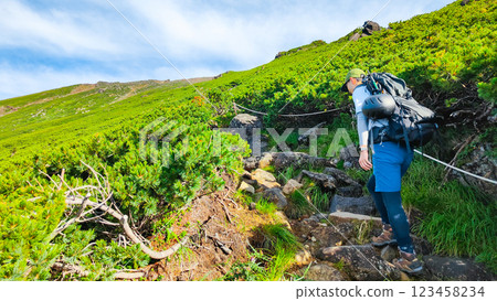 夏季攀登禦嶽山(大瀧口路線) 夏季攀登禦嶽山(大瀧口路線) 123458234
