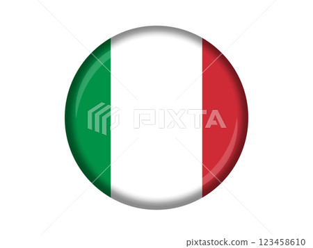 義大利國旗的徽章樣式插圖 義大利國旗的徽章樣式插圖 123458610