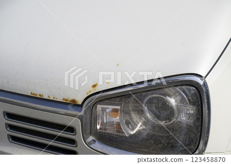 汽車生鏽(融雪劑造成的鹽害) 汽車生鏽(融雪劑造成的鹽害) 123458870