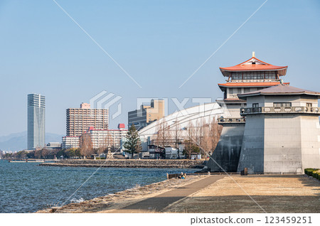 Lake Biwa Nagisa Park, Shiga Prefectural Lake Biwa Cultural Center, Otsu City 123459251