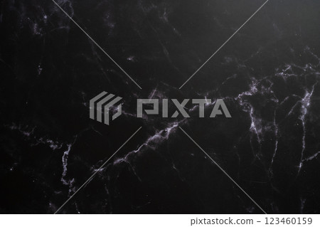 Texture of black marble with white veins 123460159